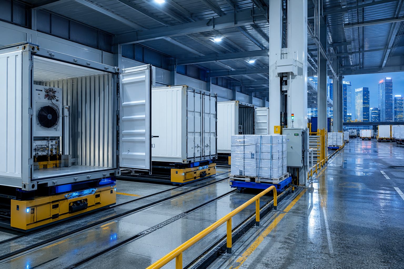 Cold-chain warehouse automation at Singapore logistics hub
